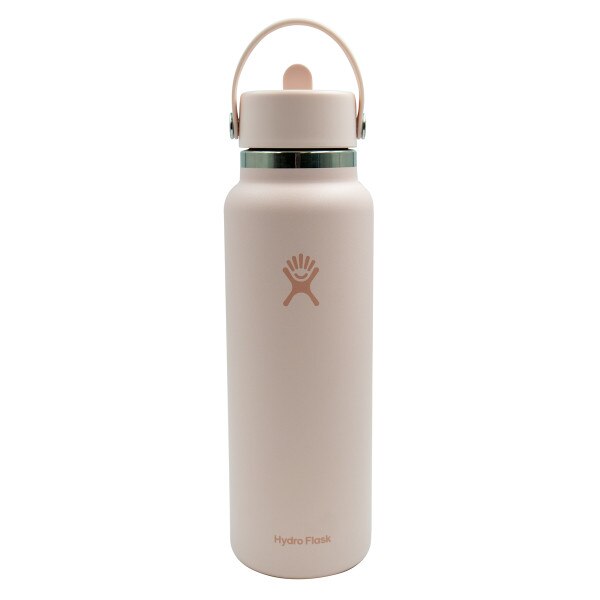Hydro Flask 40 Oz Straw Cap Water Bottle Trillium (pink) u-state engraved